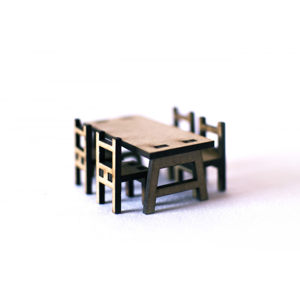 Table and chairs kit