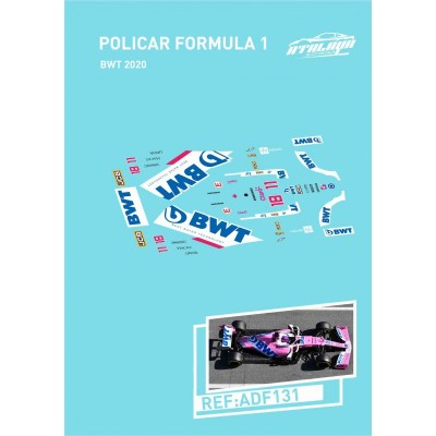 Decals til PoliCar Formula...