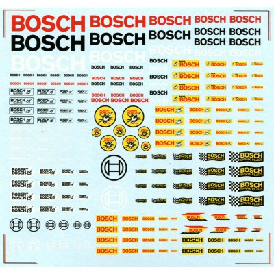 Bosch decals fra Dansk DMC.