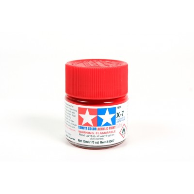 ACRYLIC MINI X-7 RED - 10 ml.