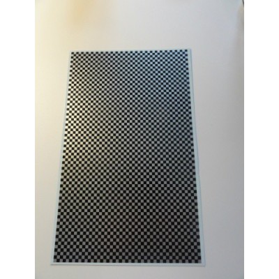 Chequered pattern black og...