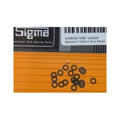 Sigma Plastic spacers 0,13mm